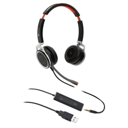 Гарнитура проводная VT X208-D (VTx208-D USB)