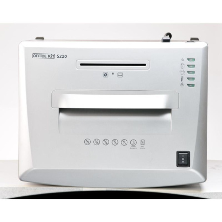 Уничтожитель документов Office Kit S220 5-й уровень секретности объем корзины 32 л Уничтожитель документов Office Kit S220 5-й уровень секретности объем корзины 32 л