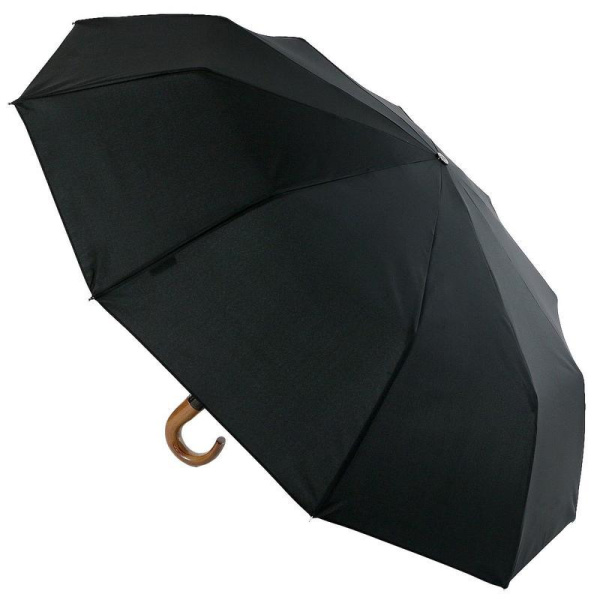 Зонт мужской Trust автомат черный (31540)