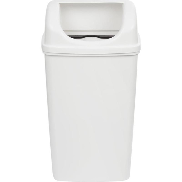 Корзина для мусора Luscan Professional настенная белая 50 л (артикул производителя R-3519)