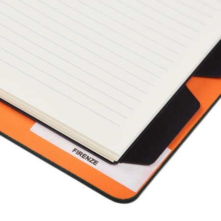 Ежедневник недатированный Bruno Visconti Firenze искусственная кожа А5- 120 листов зеленый (132x190 мм) (артикул производителя 3-511/05)