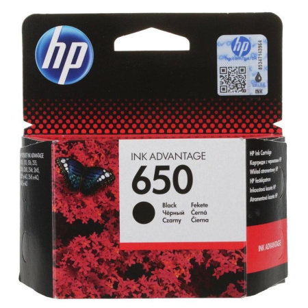 Картридж HP 650 CZ101AE черный
