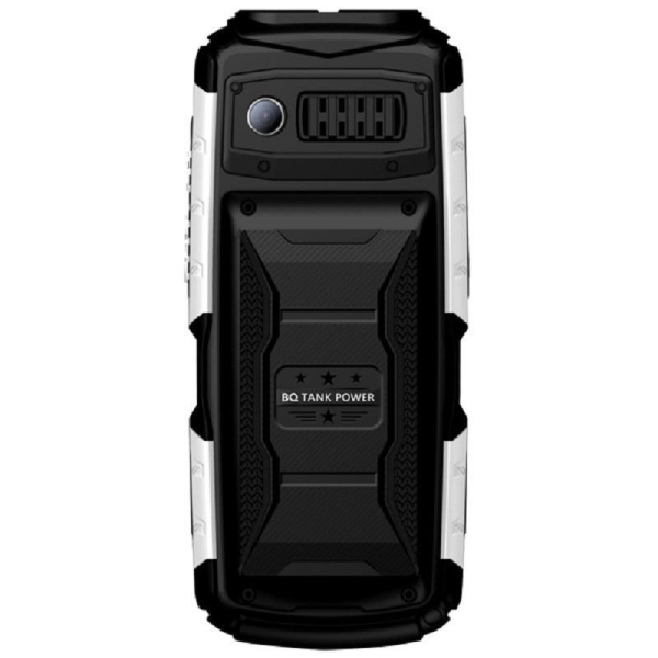 Мобильный телефон BQ-2430 Tank Power черный/серебристый