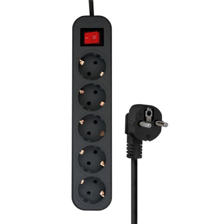 Сетевой фильтр Progix на 5 розеток 10 метров (SF5PB10)