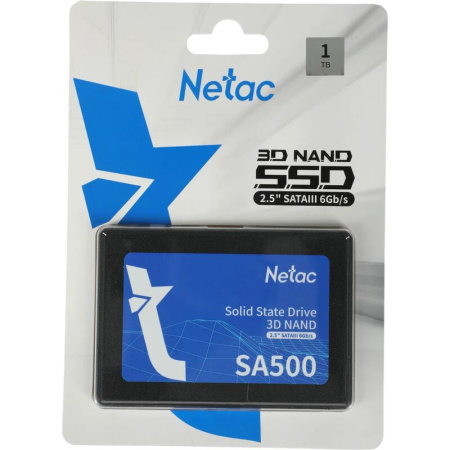 SSD накопитель Netac SA500 1 ТБ (NT01SA500-1T0-S3X) SSD накопитель Netac SA500 1 ТБ (NT01SA500-1T0-S3X)