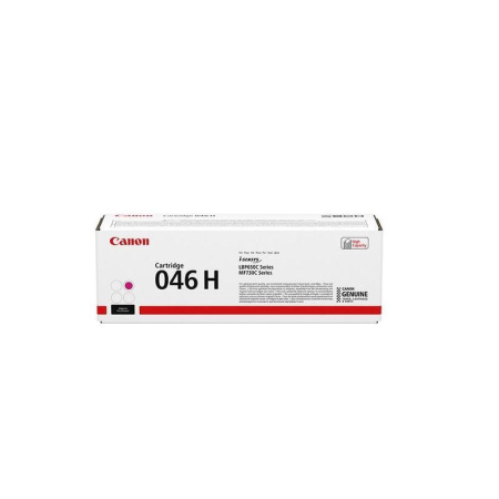 Картридж лазерный Canon 046 H M 1252C002 оригинальный пурпурный повышенной емкости