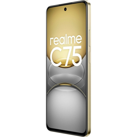 Смартфон Realme C75 128 Гб золотистый (RMX3941)