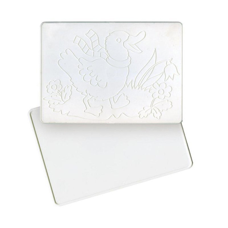 Доска для лепки А4, с рельефным трафаретом