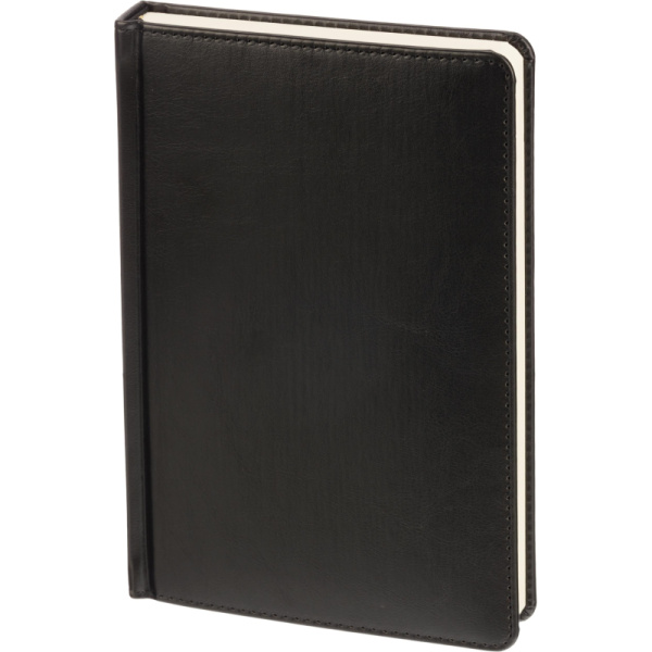 Ежедневник недатированный Attache искусственная кожа тиснение А5 160  листов чёрный