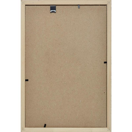 Рамка А4 21х30 см деревянный багет 17 мм золотистая