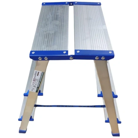 Стремянка алюминиевая двусторонняя 2х2 ступени Tarko (T-14202)