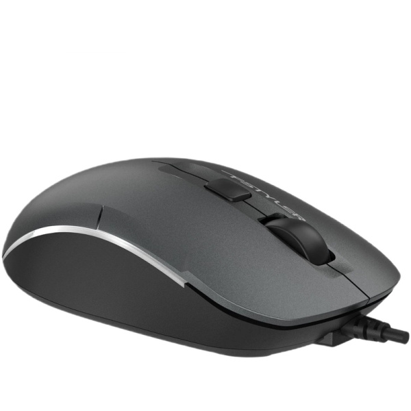 Мышь проводная A4Tech Fstyler FM26S серая/черная