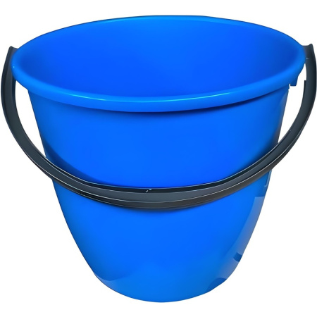 Ведро Крепыш 13 л пластиковое синее
