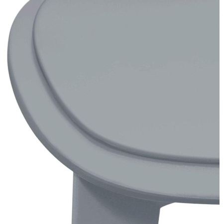 Стул для столовых SHT-S111-P серый (пластик)