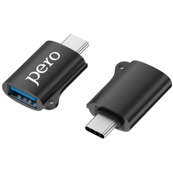 Переходник Pero USB A - USB Type-C (4603768350606)