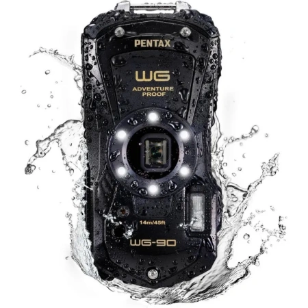 Фотоаппарат Pentax WG-90 чёрный (S0002135)