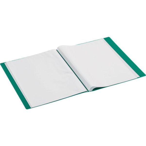 Папка файловая на 40 файлов Attache зеленая