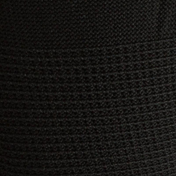 Перчатки защитные трикотажные нейлоновые с полиуретановым покрытием черные (размер 8, M)