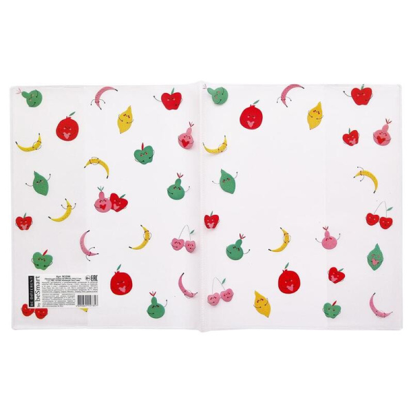Обложки для тетрадей BeSmart Juicy микс 3 штуки в упаковке (345х213 мм,   150 мкм) разноцветная