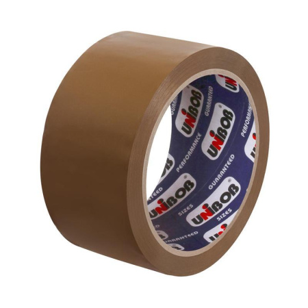 Клейкая лента упаковочная 48 мм х 60 м 60 мкм коричневая (6 штук в  упаковке)