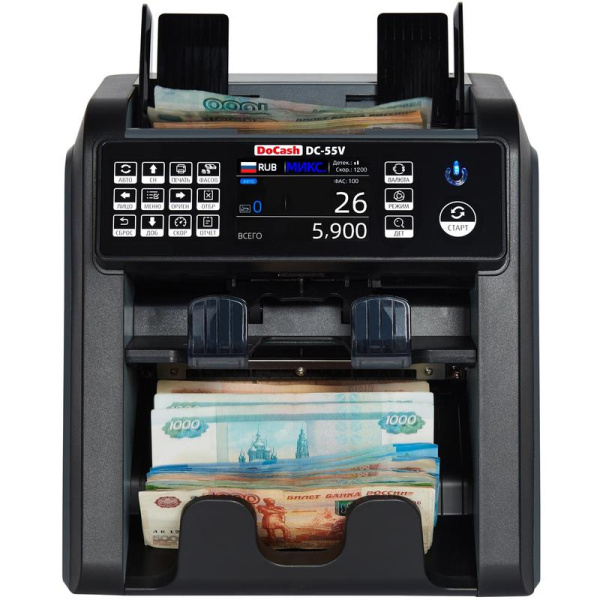 Счетчик банкнот DoCash DC-55V