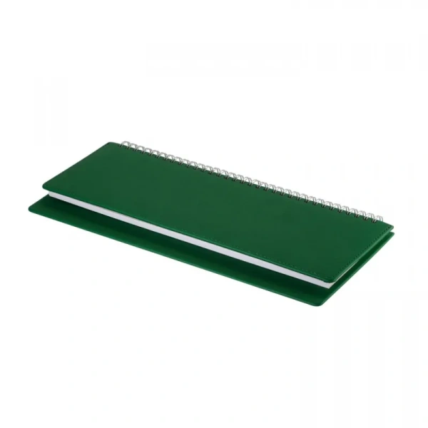 Планинг датированный 2026 год Attache Velvet искусственная кожа Soft Touch 64 листа  зелёный