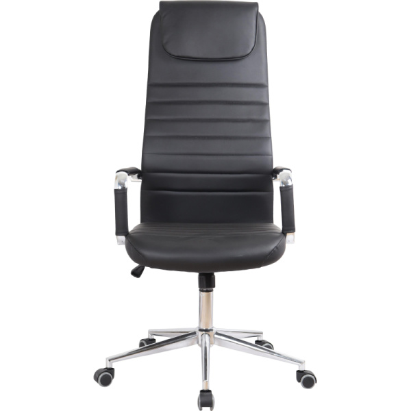 Кресло для руководителя Easy Chair 565 TPU чёрное (экокожа, металл)