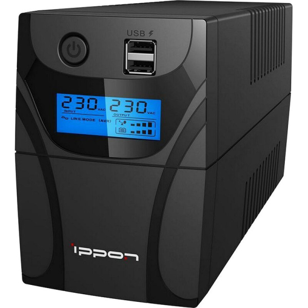 Источник бесперебойного питания Ippon Back Power Pro II 800 (1030309)