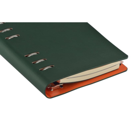 Ежедневник недатированный Bruno Visconti Firenze искусственная кожа А5- 120 листов зеленый (132x190 мм) (артикул производителя 3-511/05)