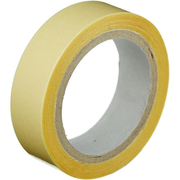 Клейкая лента канцелярская Kores двухсторонняя прозрачная 15 мм x 5 м