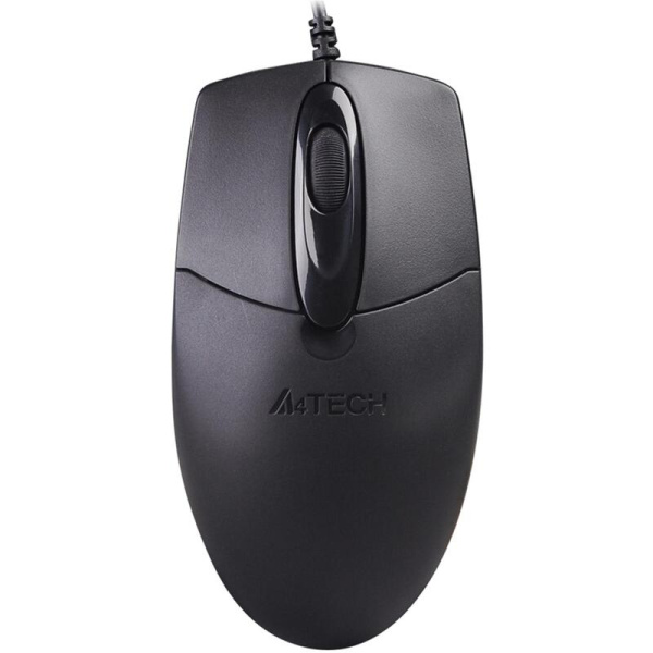 Мышь проводная A4Tech OP-720 черная (OP-720 PS2 (BLACK))