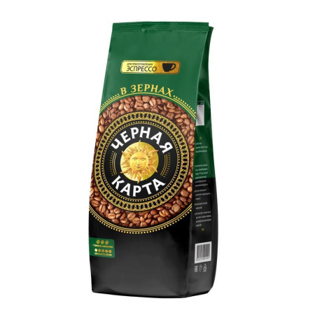 Кофе в зернах Черная Карта Espresso Italiano 1 кг