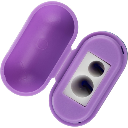 Точилка для карандашей Attache с контейнером пластиковая фиолетовая Точилка для карандашей Attache с контейнером пластиковая фиолетовая