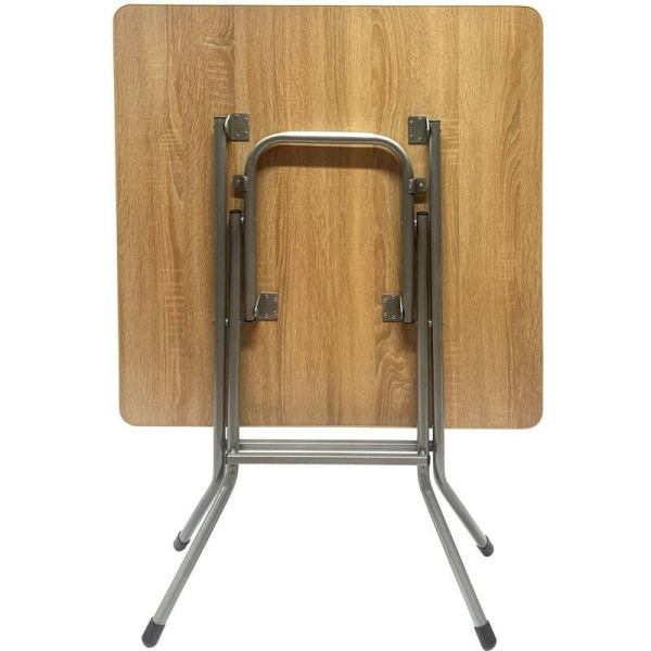 Стол раскладной С6.88-75 (дуб сомона, 800х800х750 мм)