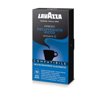 Кофе в капсулахдля кофемашин  Lavazza Ncc Espresso Decaffenato ricco (10 штук в упаковке)