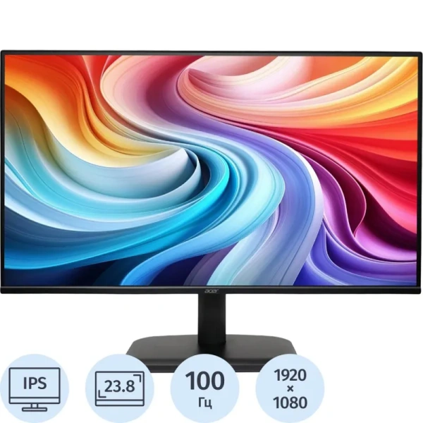 Монитор 23.8 Acer EK241YGbi чёрный (UM.QE1CD.G01)