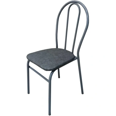 Стул обеденный Strong 31316 серый (искусственная кожа, металл)