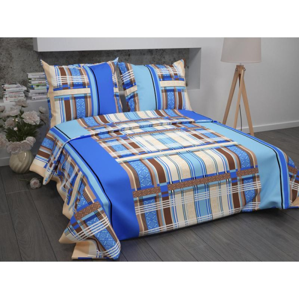 Постельное белье в ассортименте (1.5-спальное, наволочка 70х70 см, бязь)