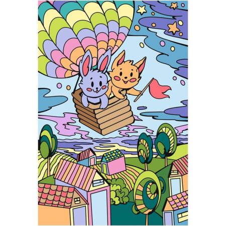 Картина по номерам Lori Волшебные истории Первооткрыватели