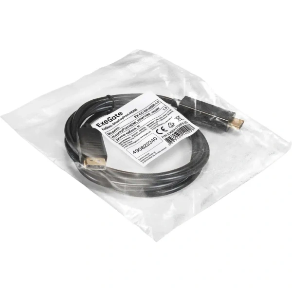 Кабель ExeGate DisplayPort - HDMI 1.5 метра (EX294709RUS)