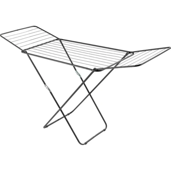 Сушилка для белья напольная складная Metaltex Vulcano (180x55x100 см)  чёрная