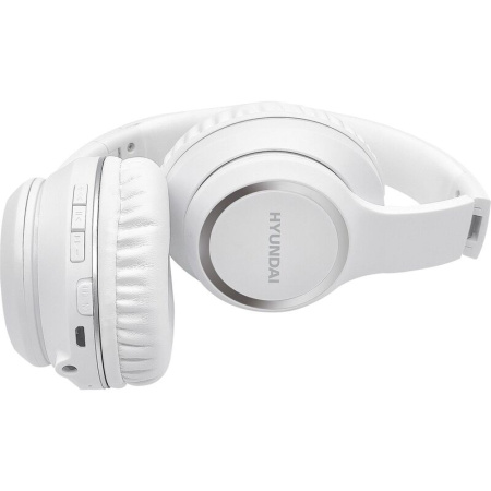 Наушники беспроводные/проводные Hyundai H-HP103 белые Наушники беспроводные/проводные Hyundai H-HP103 белые