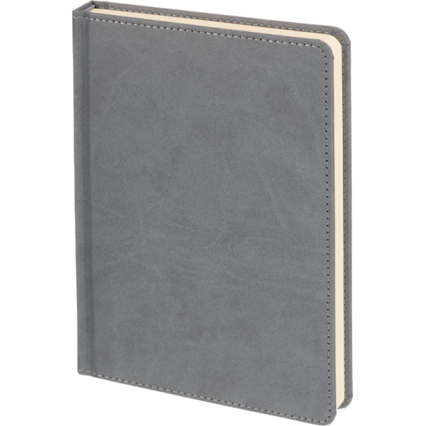 Ежедневник недатированный Attache Classic искусственная кожа тиснение А5  136 листов серый