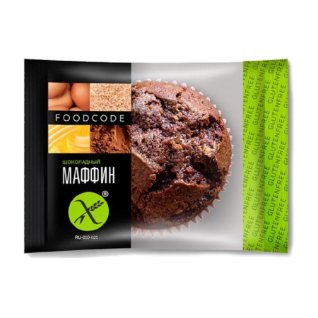 Кекс Foodcode Маффин шоколадный 60 г Кекс Foodcode Маффин шоколадный 60 г