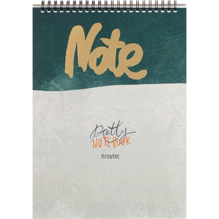 Блокнот Kroyter Офис А4 60 листов разноцветный в клетку на спирали  (207х297 мм, 00092) Блокнот Kroyter Офис А4 60 листов разноцветный в клетку на спирали  (207х297 мм, 00092)