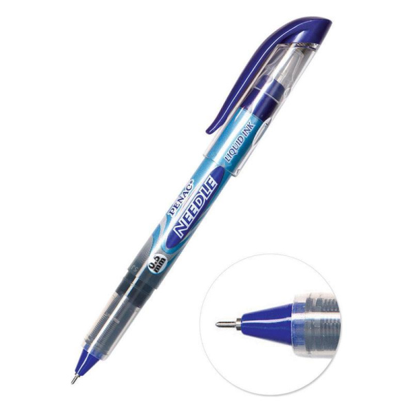 Роллер Penac 111 Needle синий (толщина линии 0.3 мм)