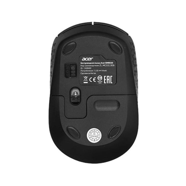 Мышь компьютерная Acer OMR020 черная