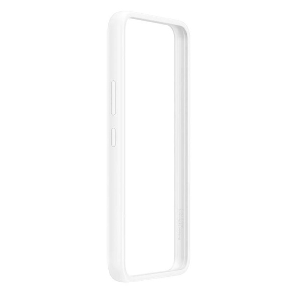 Чехол-накладка Samsung Frame Cover S22 для Samsung Galaxy S22  прозрачный/белый (SAM-EF-MS901CWEGRU)