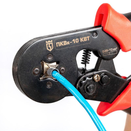 Кримпер КВТ для опрессовки втулочных наконечников (74712)