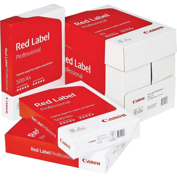 Бумага для офисной техники Canon Red Label Professional (А4, марка A+, 80 г/кв.м, 500 листов)